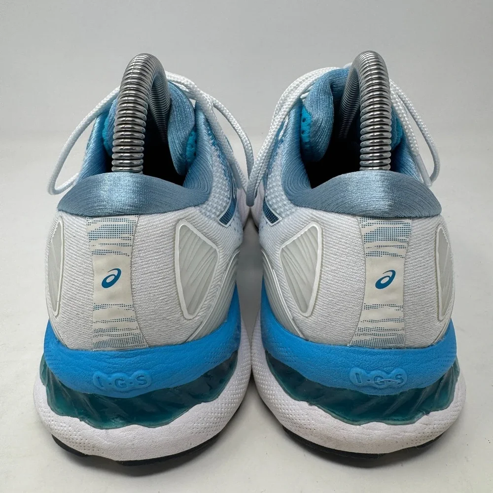 ASICS Gel Nimbus 23 'Digital Aqua' 1012A885-401 Running Shoes‎ Women's Size 8